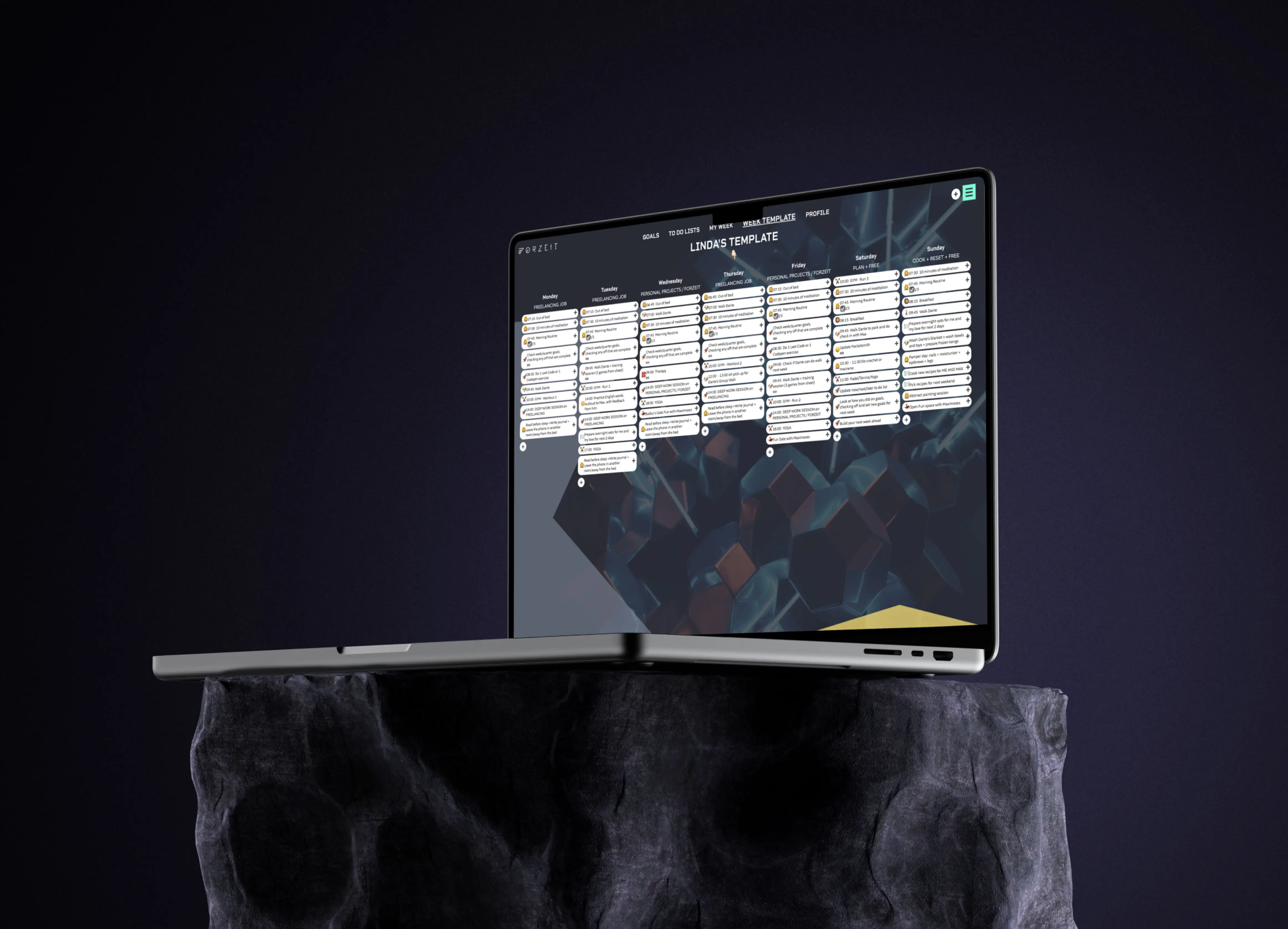 Vue.js + AI Time Planner Webapp